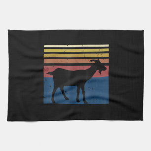 Goat Lover spendet Vintage Retro Funny Bauer Farm Geschirrtuch