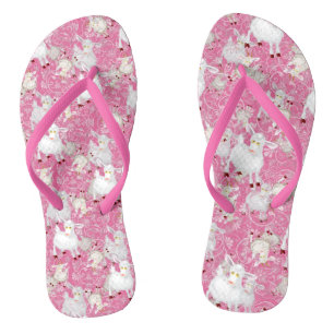 GOAT Lover   Zu viele Ziegen GetYerGoat™ Flip Flops