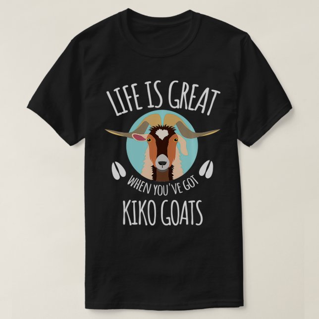 Goat Lovers Apparel Animal Meme Pet Pun Funny Kik T-Shirt (Design vorne)