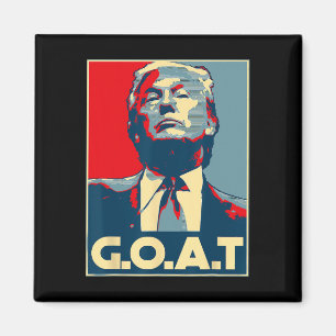 Goat Middle Finger Election 2024 Republikanisches Magnet