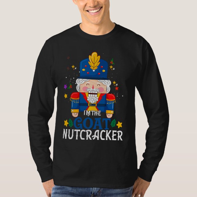 Goat Nutcracker Matching Family Group Christmas Pa T-Shirt (Vorderseite)