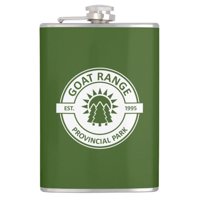 Goat Range Provincial Park Flachmann (Vorderseite)