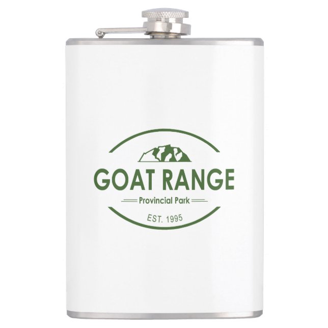 Goat Range Provincial Park Flachmann (Vorderseite)