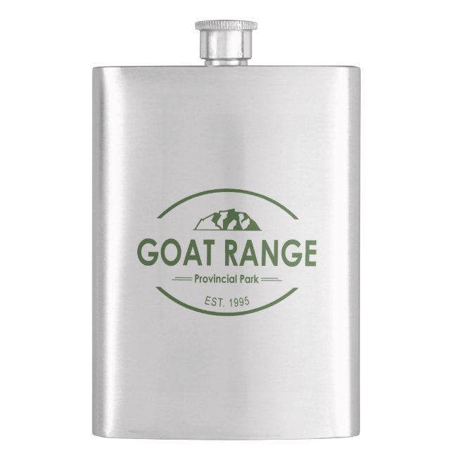 Goat Range Provincial Park Flachmann (Vorderseite)