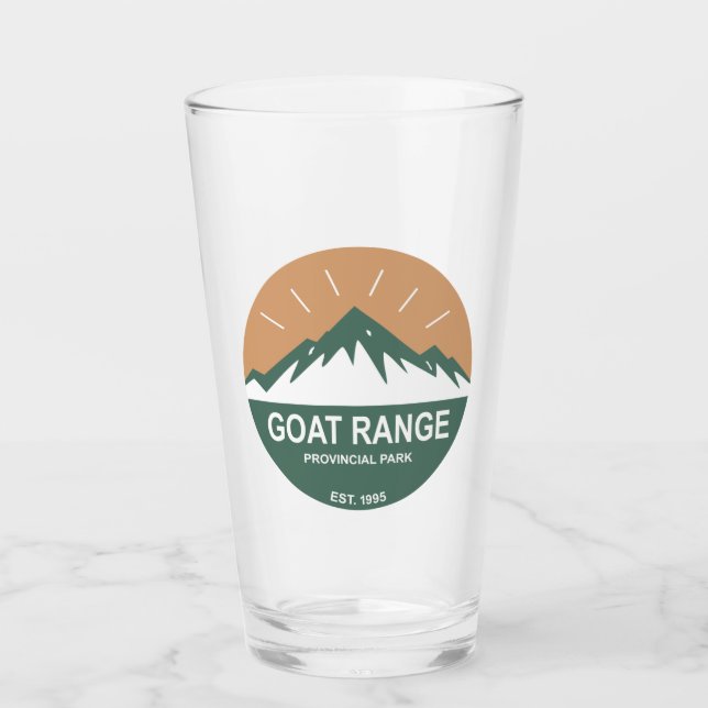 Goat Range Provincial Park Glas (Vorderseite)