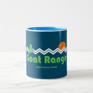 Goat Range Provincial Park Retro Zweifarbige Tasse