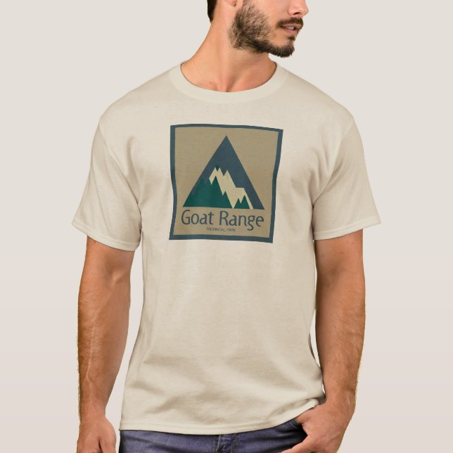 Goat Range Provincial Park Rustic T-Shirt (Vorderseite)
