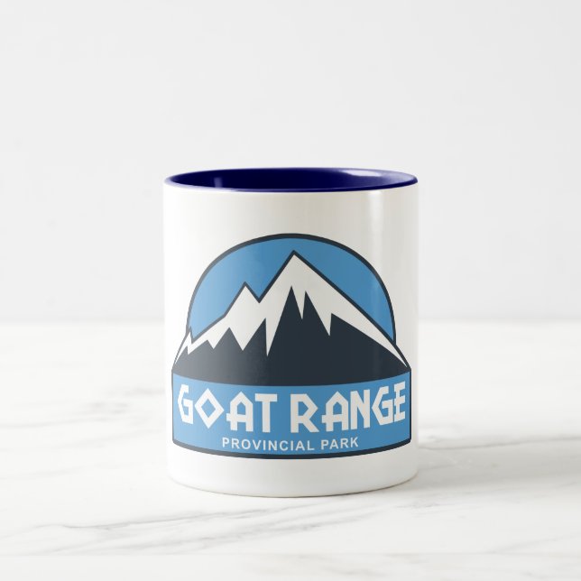 Goat Range Provincial Park Zweifarbige Tasse (Mittel)