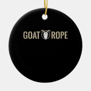 Goat Rope Decoration Goat Gift Keramik Ornament