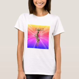 Goat Soccer Head T Shirt