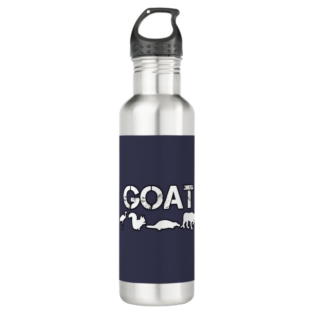 Goat Sport Edelstahlflasche (Vorderseite)