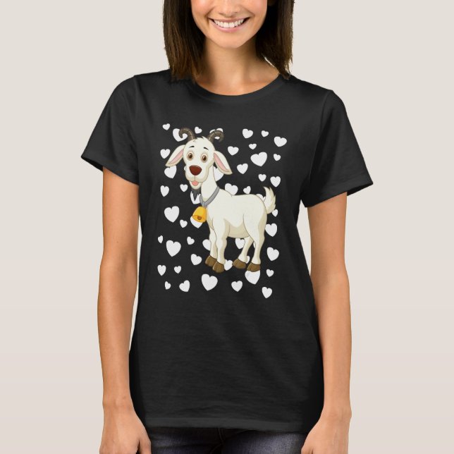 Goat Theme Baby Gender Neutral Nursery Room Farm A T-Shirt (Vorderseite)