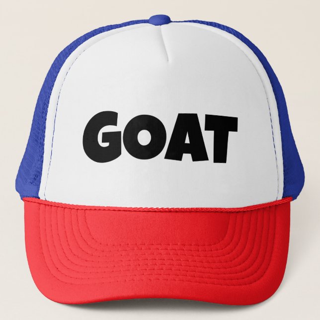 GOAT Trucker Hat Truckerkappe (Vorderseite)