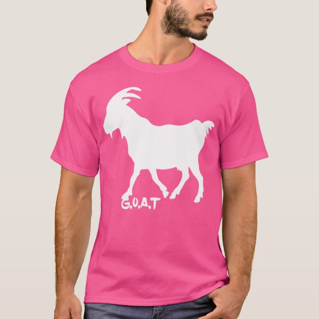Goat White T-Shirt (Vorderseite)