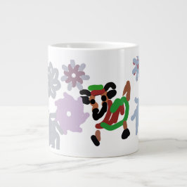 Goat winter  Jumbo-Tasse