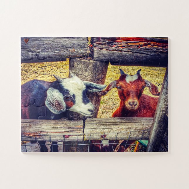 Goats Hood River Oregon Puzzle (Horizontal)