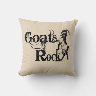 GOATS ROCK | von TotallyGoatally™ Kissen