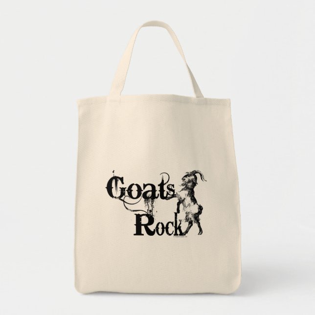 GOATS ROCK | von TotallyGoatally™ Tragetasche (Vorne)