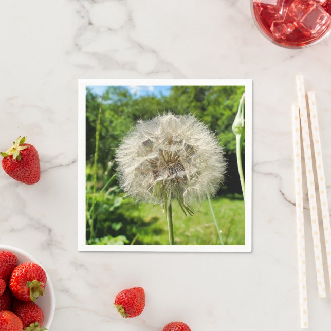 Goatsbeard Wildblume Paper Napkins Serviette (Beispiel)