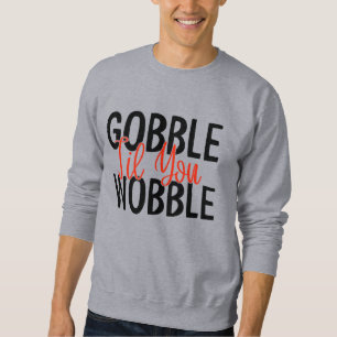 GOBBLE "BIS SIE ERNTEDANK SWEATSHIRT. SWEATSHIRT