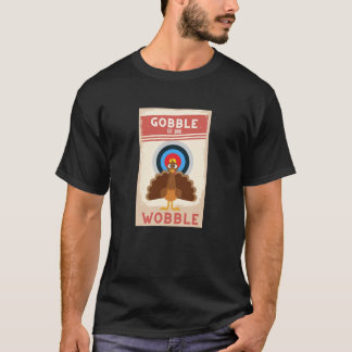 Gobble, bis Sie Vintagen Erntedank Design6 wackeln T-Shirt
