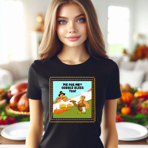 Gobble Bless You Lustiger Truthahn Friendsgiving T-Shirt