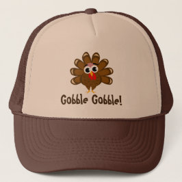 Gobble Gobble Erntedank Trukey Holiday Party Truckerkappe