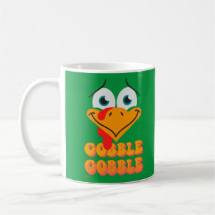 GOBBLE GOBBLE lustiger Erntedank Kaffeetasse