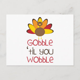 Gobble Postkarte