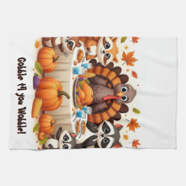 Gobble til we Wobble Geschirrtuch