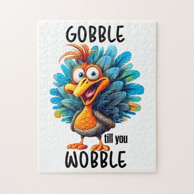 Gobble Til You Wobble Puzzle (Vertikal)