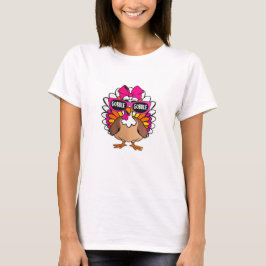 Gobble Turkey Day Happy Thanksgiving T-Shirt