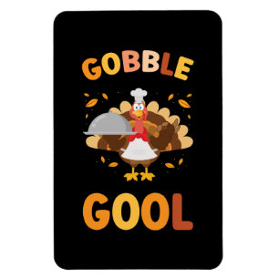 Gobblegool Türkei Erntedank Magnet