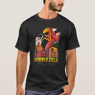 Gobblezilla Türkei Erntedank1536png1536 T-Shirt