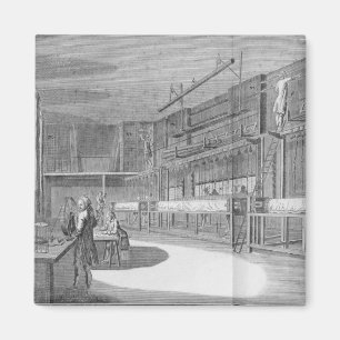 Gobelin-Workshops aus der Enzyklopädie von Deni Magnet