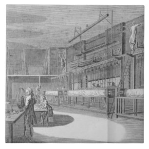 Gobelinwerkstätten, von der "Enzyklopädie" durch Fliese