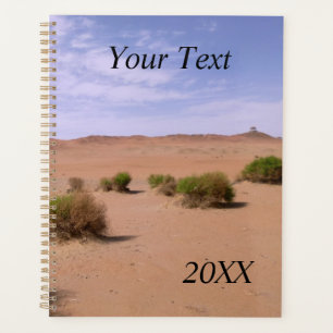 Gobi-Wüstenansicht Planer
