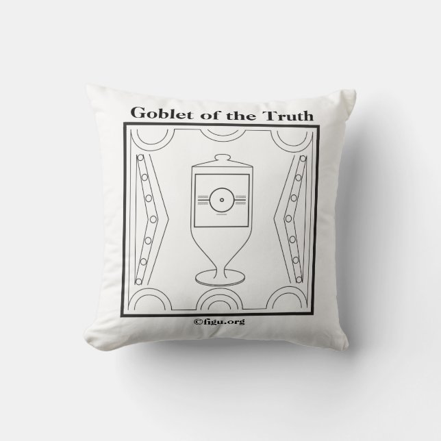 Goblet der Wahrheit Kissen (Vorderseite)