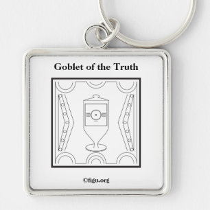 Goblet of the Truth Symbol Schlüsselanhänger
