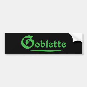 Goblette Autoaufkleber