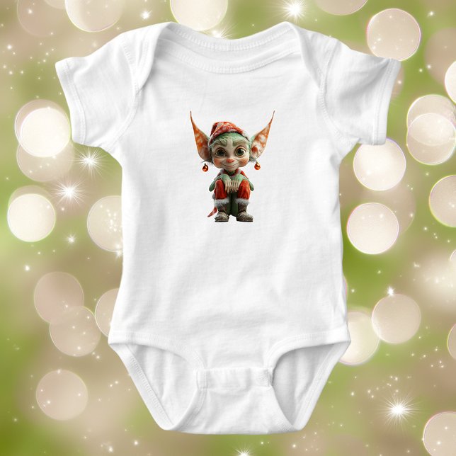Goblin Christmas Elf Baby Bodysuit Strampler (Von Creator hochgeladen)