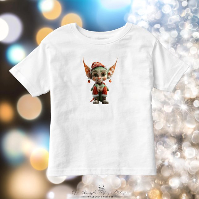Goblin Christmas Elf Kleinkind's T-Shirt (Von Creator hochgeladen)