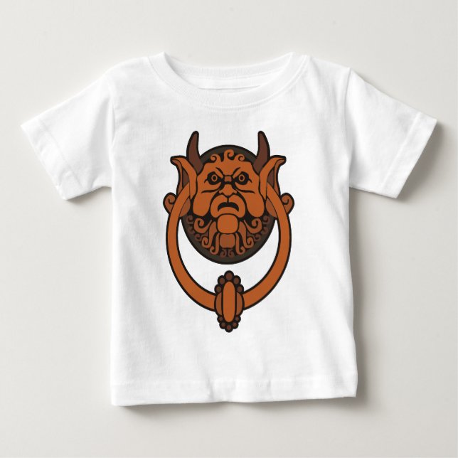 Goblin Door Knocker Baby T-shirt (Vorderseite)