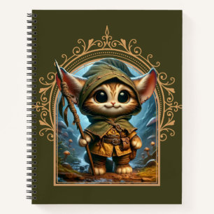 Goblin Feline Fantasy Adventure Notizbuch