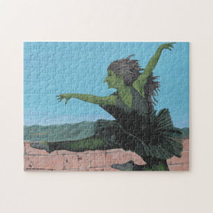 Goblin Girl Ballet Tanzfantasy Medium Puzzle
