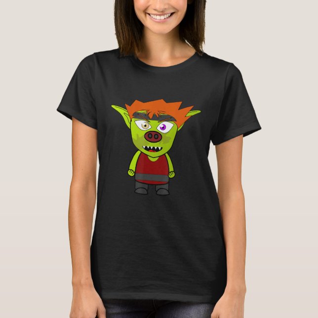 Goblin Kobold Troll T-Shirt (Vorderseite)