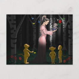 Goblin Liebe Valentinstag Feiertagspostkarte