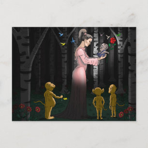 Goblin Liebe Valentinstag Feiertagspostkarte