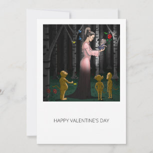 Goblin-Liebe Valentinstag Karte