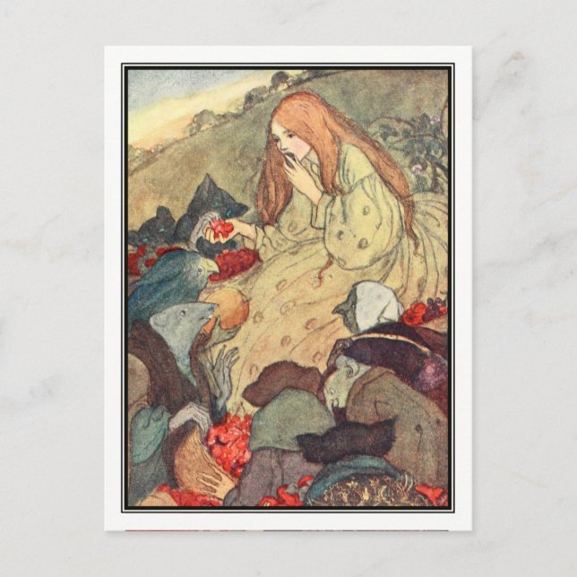 Goblin Market von Florence Harrison Postkarte (Vorderseite)